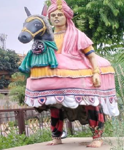 FRP CHAITI GHODA NRUTYA 6.5 FEET