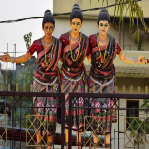 FRP SAMBALPURI DANCE 6.5 FEET